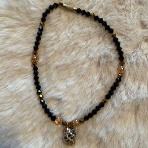 Carra Beaute large size bracelet with semi precious stones and crystals …